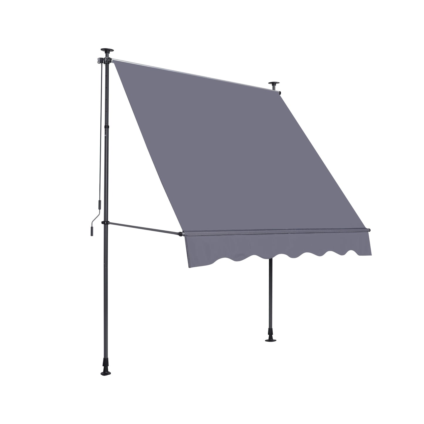 SunSmart Manual Awning - UV-Resistant Patio Shade Cover