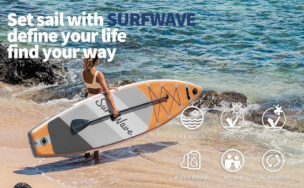 Premium Inflatable Paddle Board with Accessories