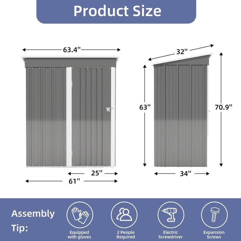 Garden Shield Outdoor Shed