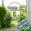 Charming Garden Arch with Gate - Perfect for Climbing Plants & Weddings