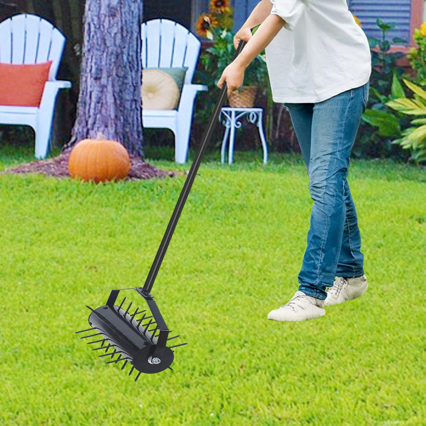 Easy Roll Lawn Aerator