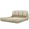 Cozy Velvet Queen Bed with Plush Headboard
