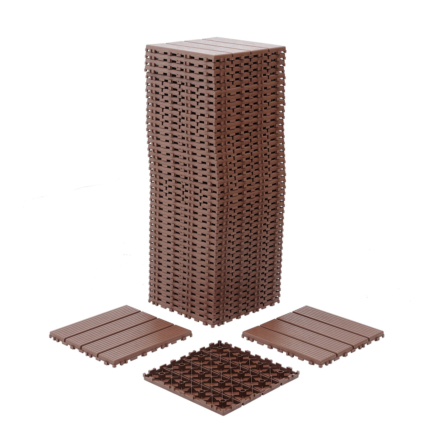 Versatile Waterproof Patio Deck Tiles - Perfect for Any Outdoor Space!