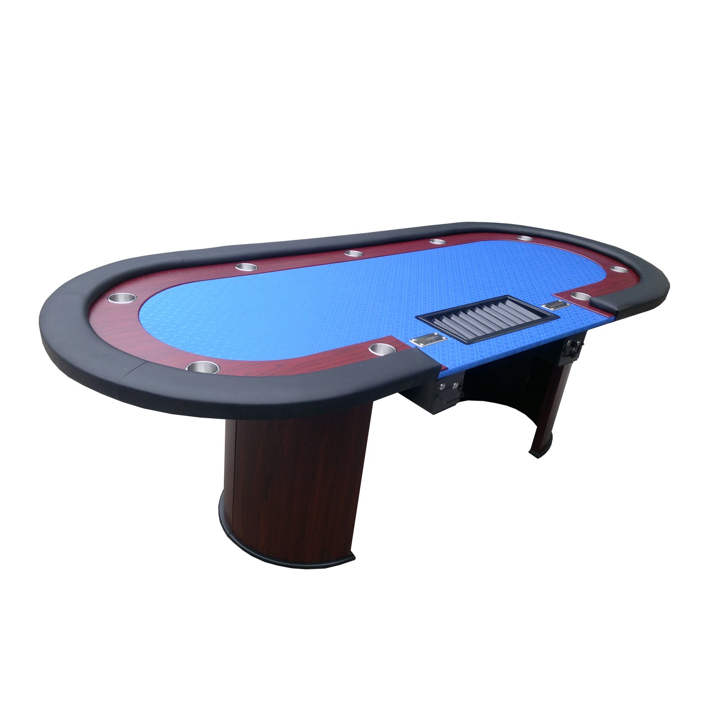 Luna Blue Waterproof Poker Table for 9 Players