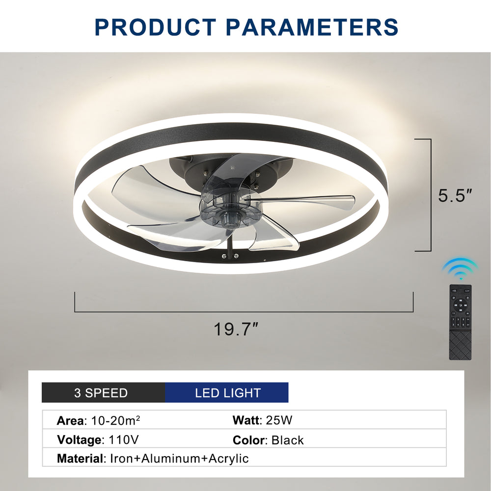 Bright Breeze Ceiling Fan Light