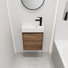 Compact Elegance: Floating Bathroom Vanity