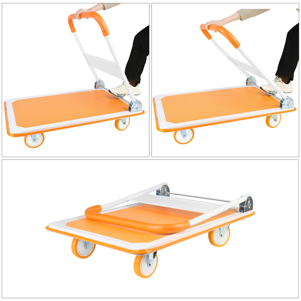 Foldable Heavy-Duty Dolly for Easy Moving