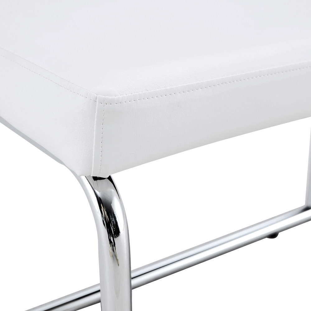 Stylish White Stool - Perfect Seating for Any Space