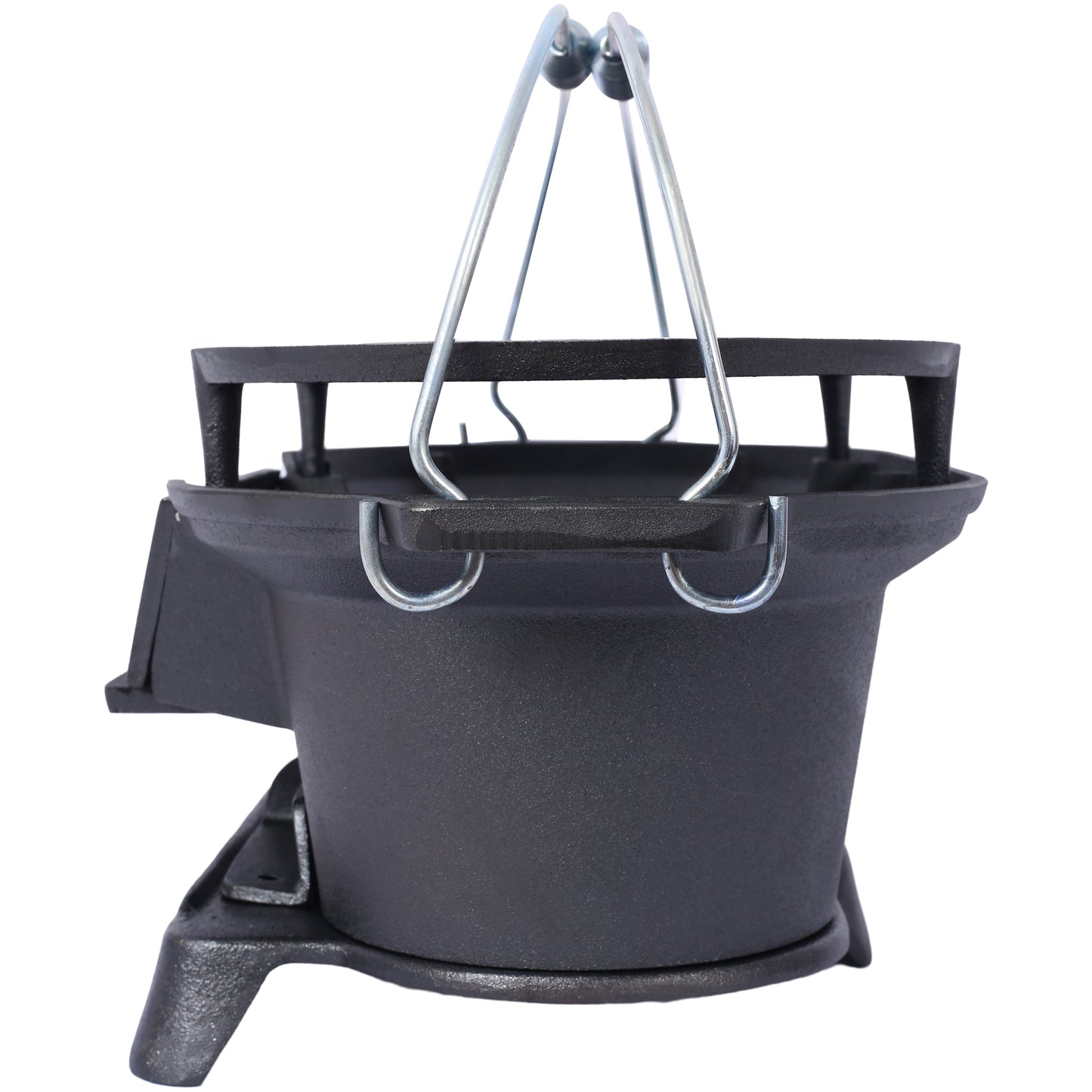 Portable Cast Iron Grill & Skillet Combo