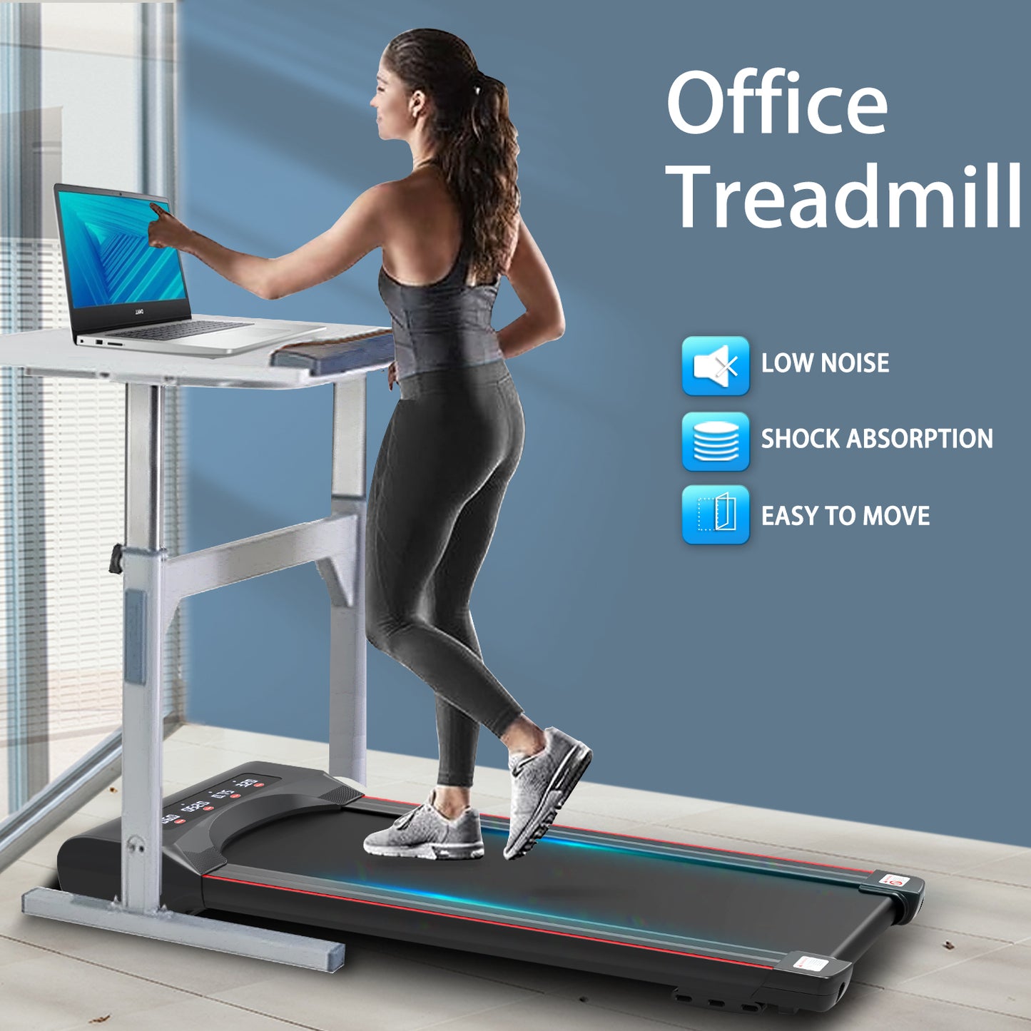 Walk & Work Treadmill for Home Office