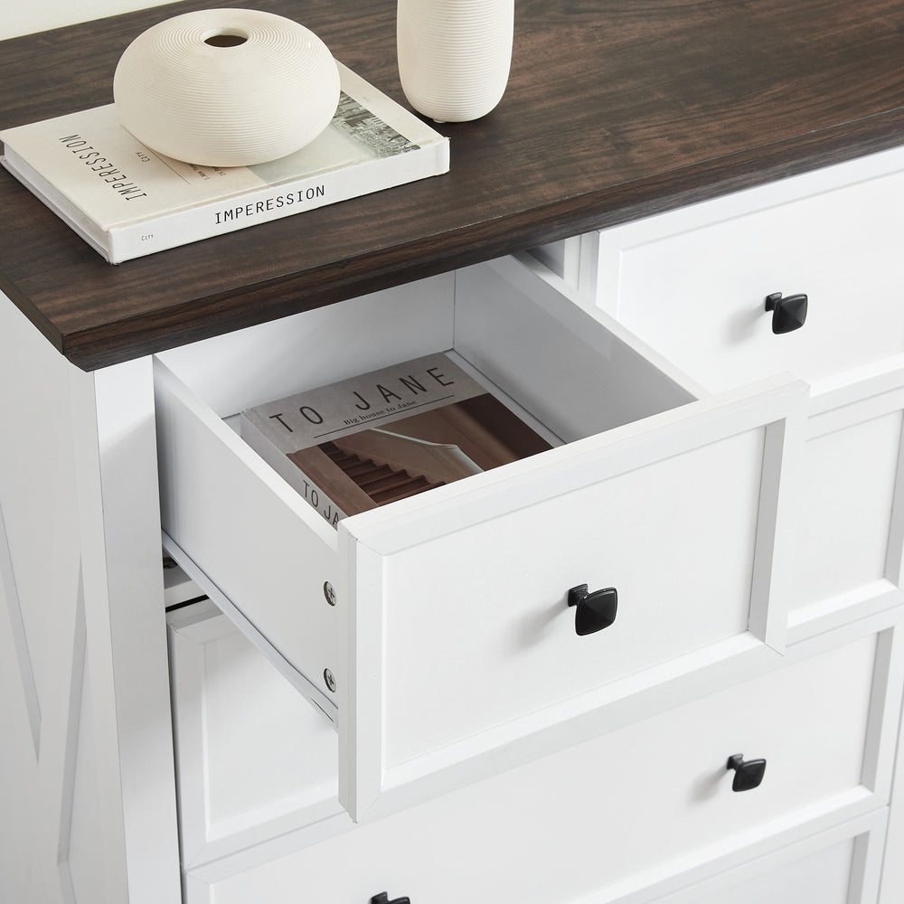 Stylish Storage Chest with 6 Drawers