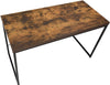 Rustic Bob Desk in Weathered Oak & Black