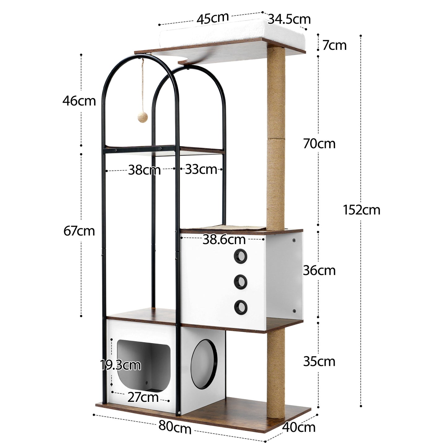 Purr-fect Play Cat Tower