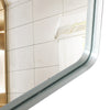 Sleek Silver Rectangle Wall Mirror