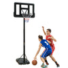 Adjustable Portable Basketball Hoop with Wheels