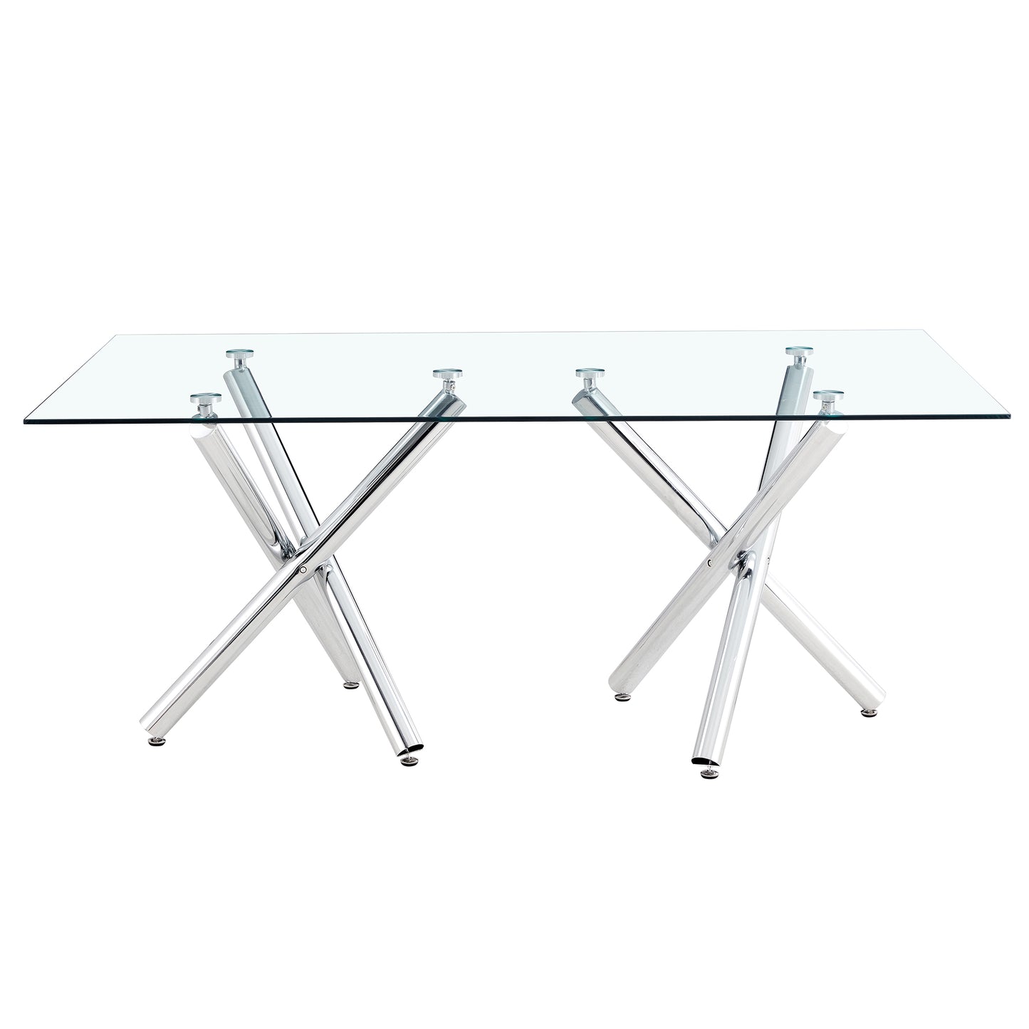 Sleek Glass Dining Table for Stylish Gatherings