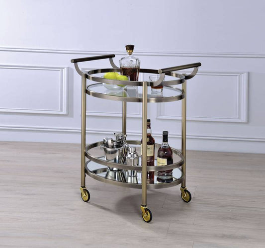 Lakelyn Glam Serving Cart