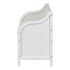 Rustic Charm Storage Bench with Safety Hinge