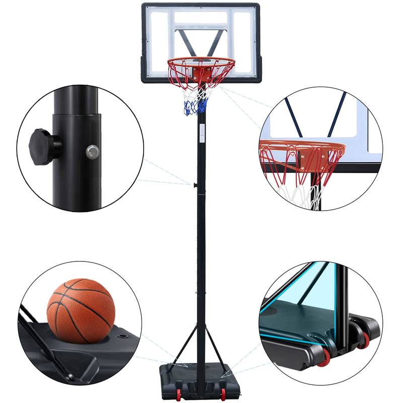 Adjustable Outdoor Basketball Hoop for All Ages