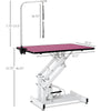 Pink Hydraulic Pet Grooming Table