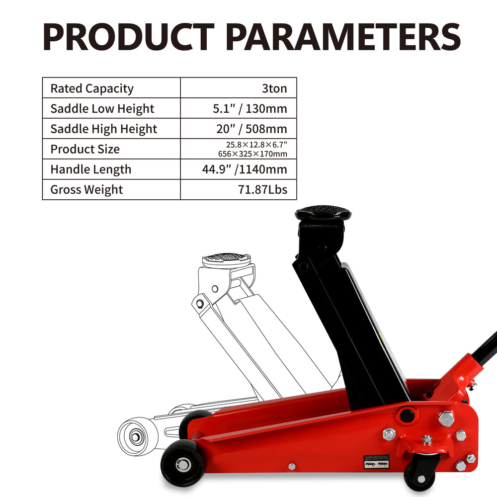 Quick Lift Low Profile Racing Jack