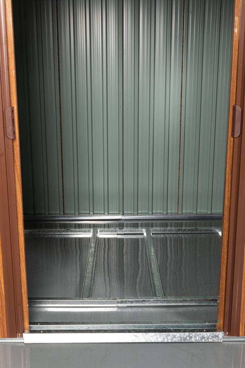 Garden Haven Metal Shed with Window