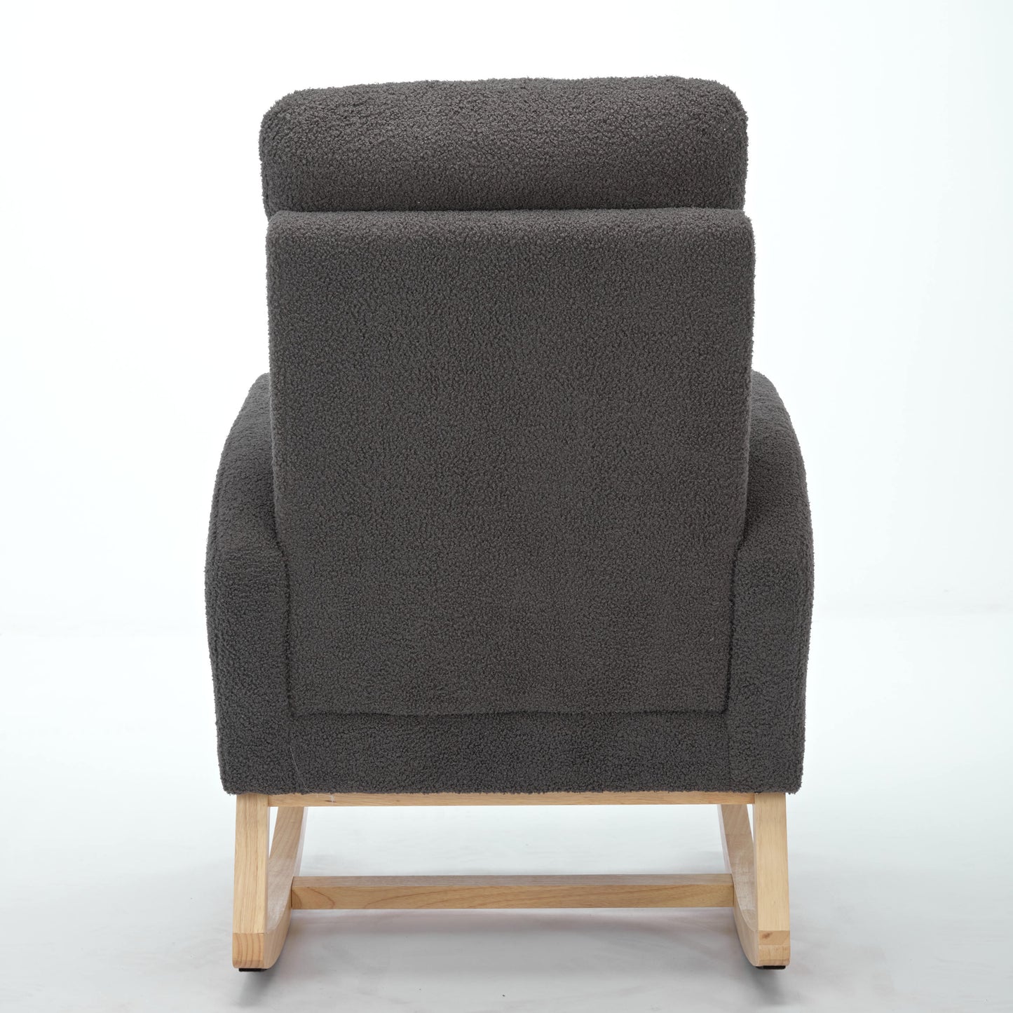 Cozy Modern Rocking Chair with Pocket