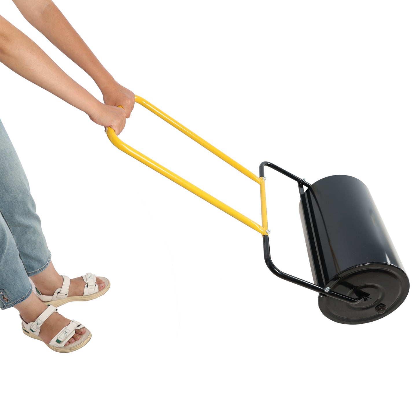 Ultimate Lawn Roller – Effortless Gardening with U-Handle Design