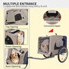 Paw Pedaler Dog Bike Trailer – Cozy & Safe Ride for Your Pup!