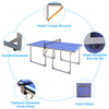 Portable Table Tennis Set - Fun for Indoors & Outdoors!