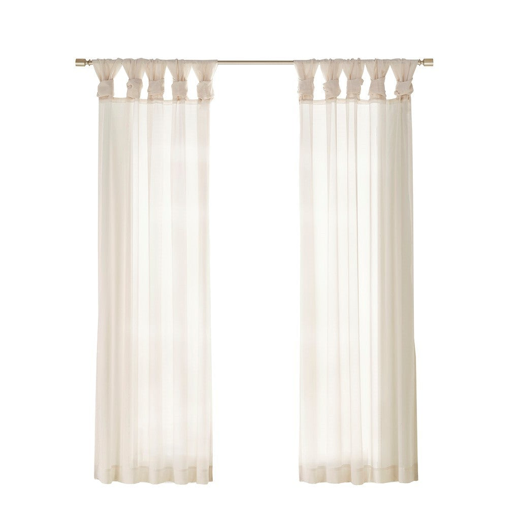 Twisted Breeze Sheer Curtains