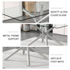 Sleek Glass Dining Table for Stylish Gatherings