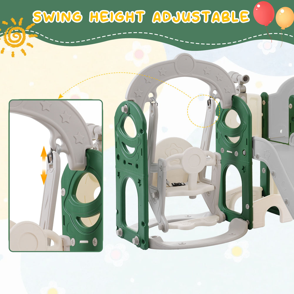 Playtime Adventure Slide & Swing Set