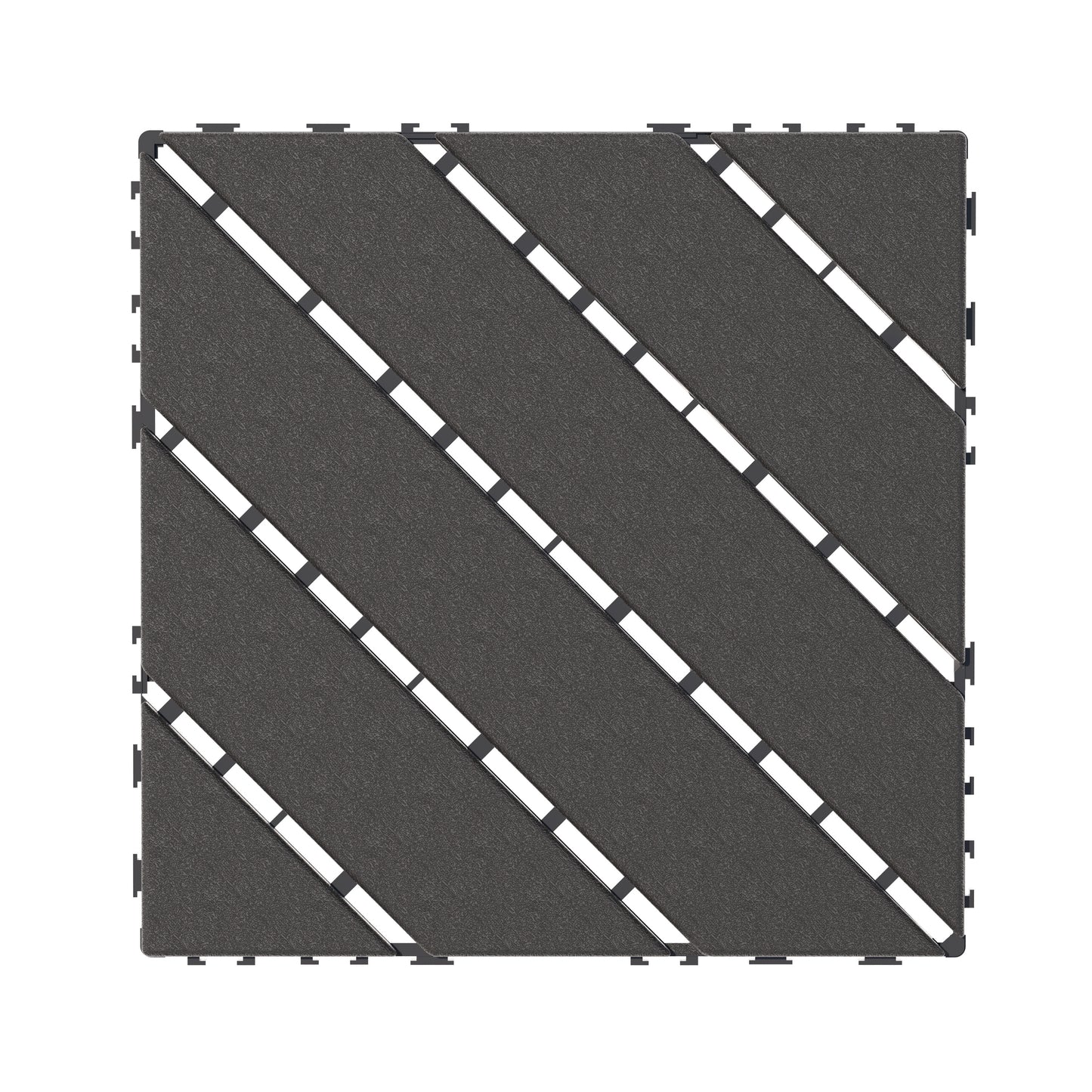 Waterproof Interlocking Deck Tiles – Grey Outdoor Flooring for Patios & Pools