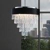 Elegant Crystal Round Chandelier for Luxurious Living Spaces