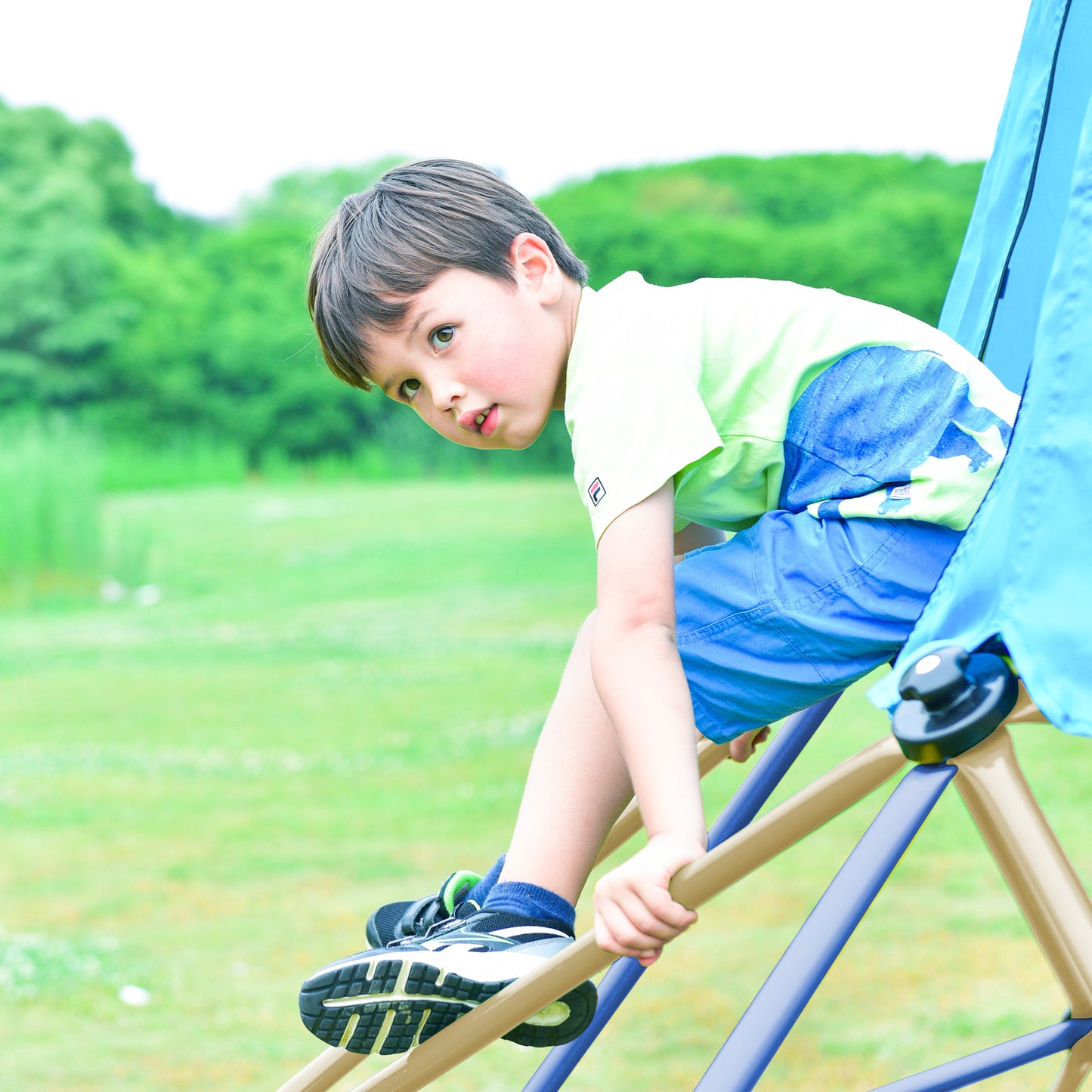 Adventure Dome Climber with Canopy & Playmat