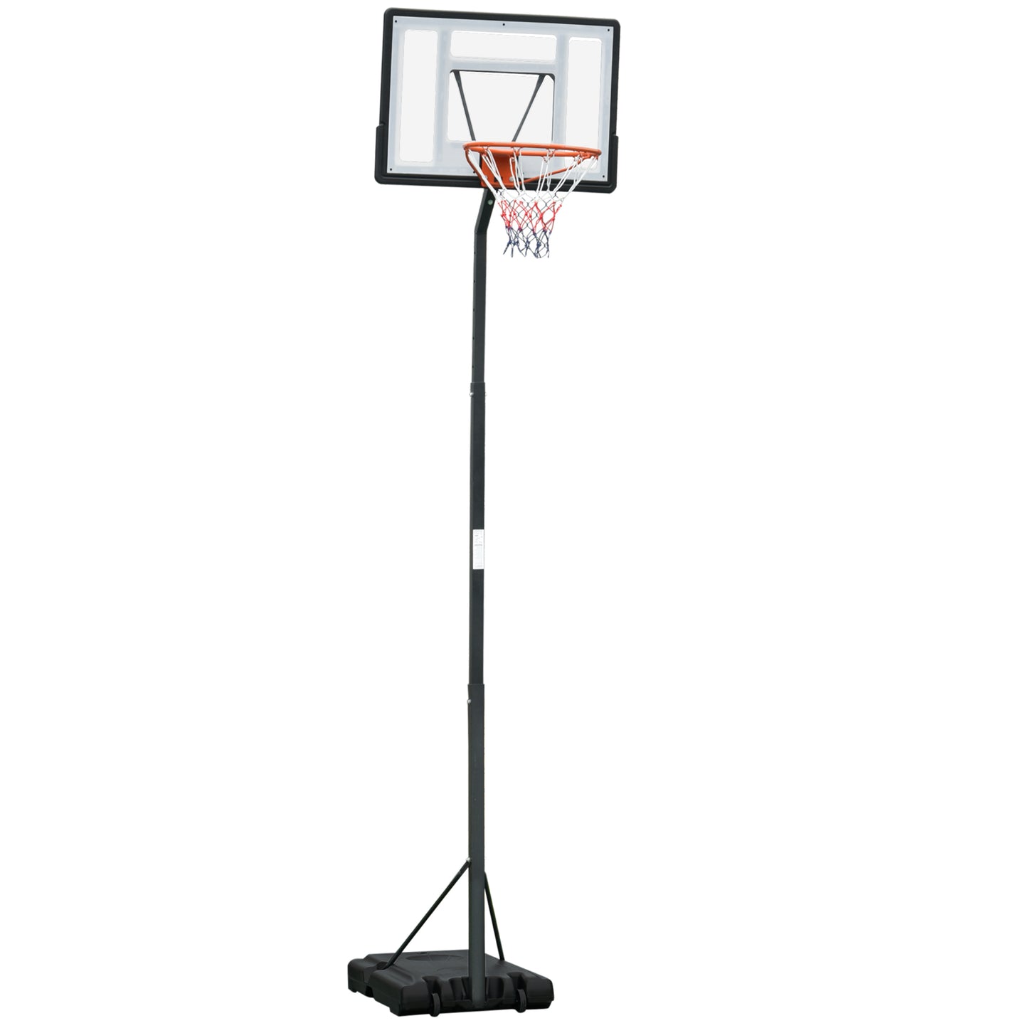 Soozier Adjustable Portable Basketball Hoop