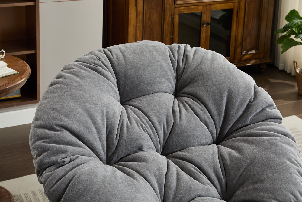 Cozy Swivel Papasan Chair