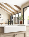 Charming Farmhouse White Ceramic Sink