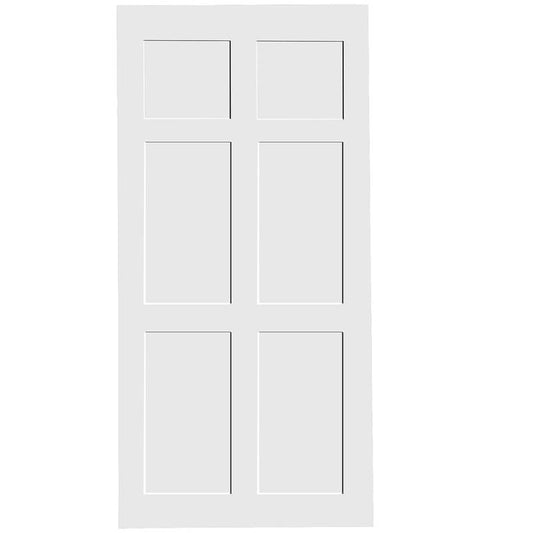 Sleek Rustic Barn Door - Easy DIY, Waterproof & Ready to Assemble!