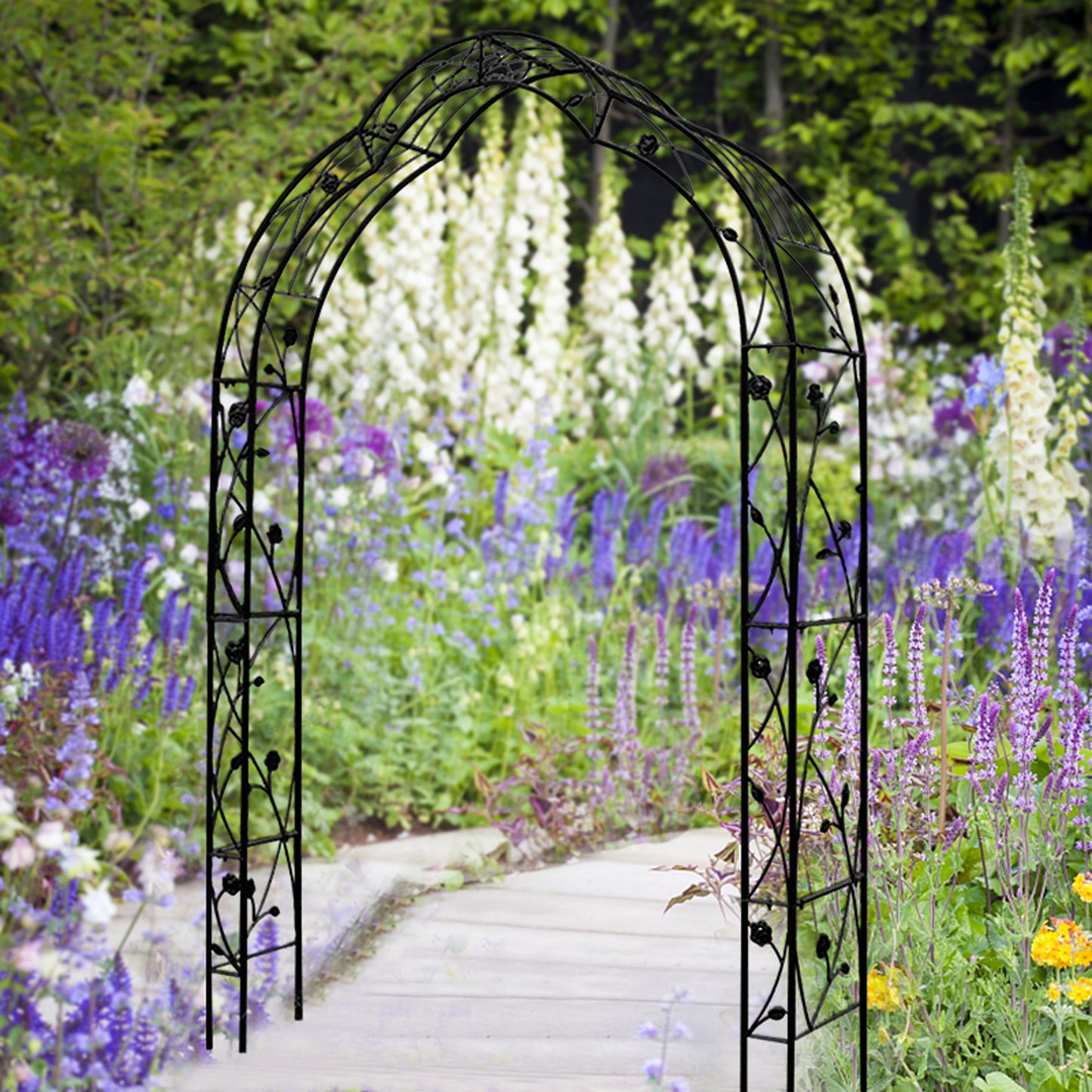 Flourish Garden Arch – Customizable Trellis for Climbing Plants