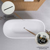 Relax Oval Freestanding Soaking Tub