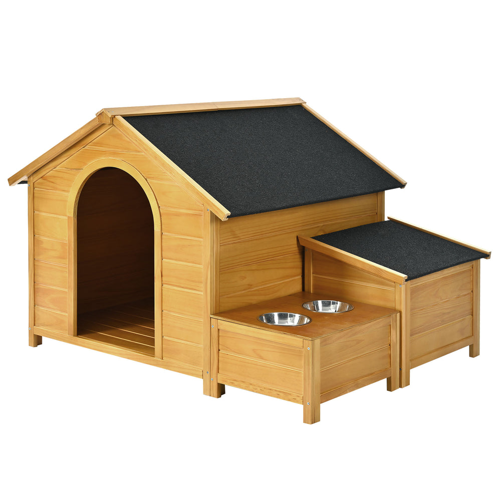 Cozy Cabin Dog House for Large Breeds