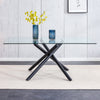 Sleek Glass Dining Table for Stylish Gatherings