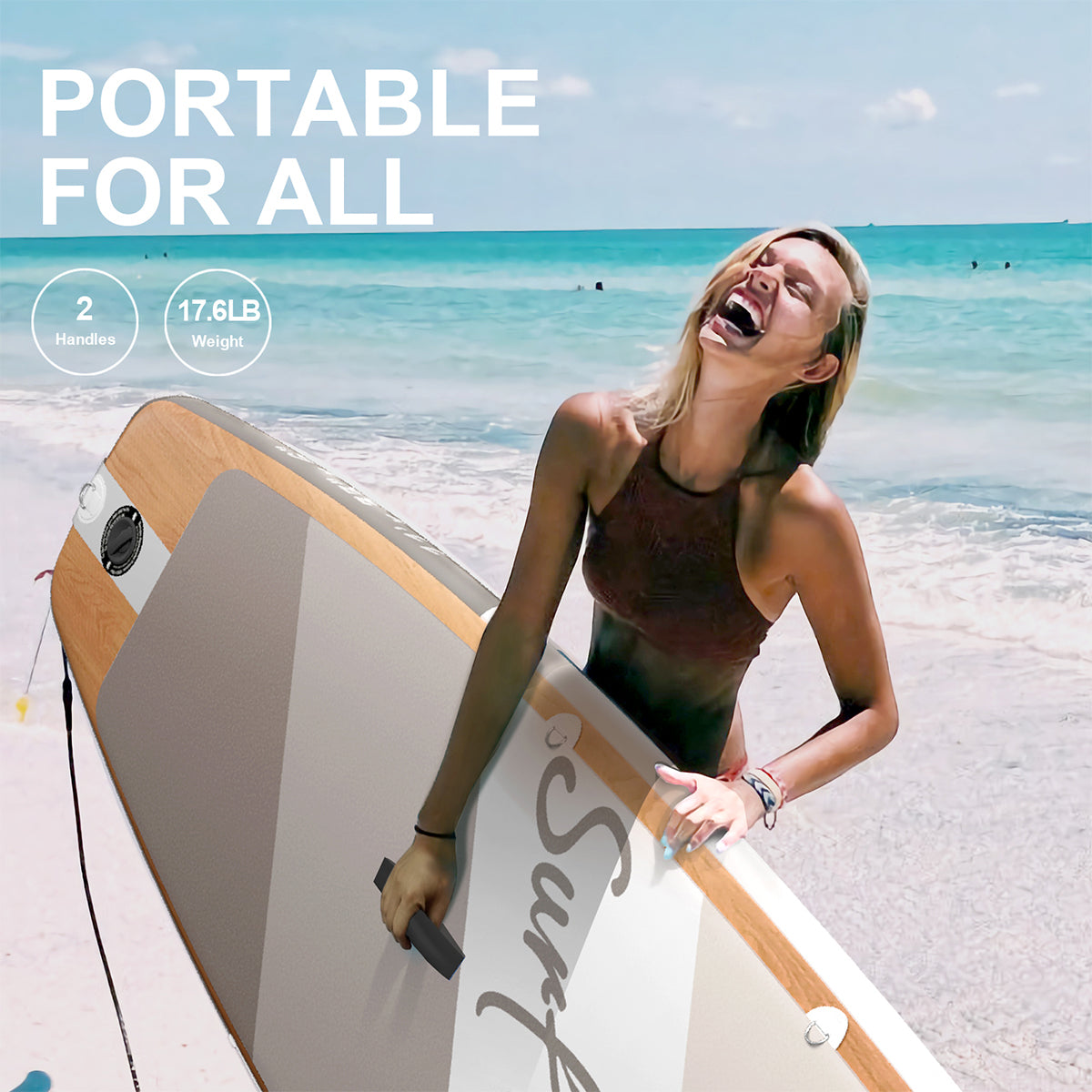 Premium Inflatable Paddle Board with Accessories