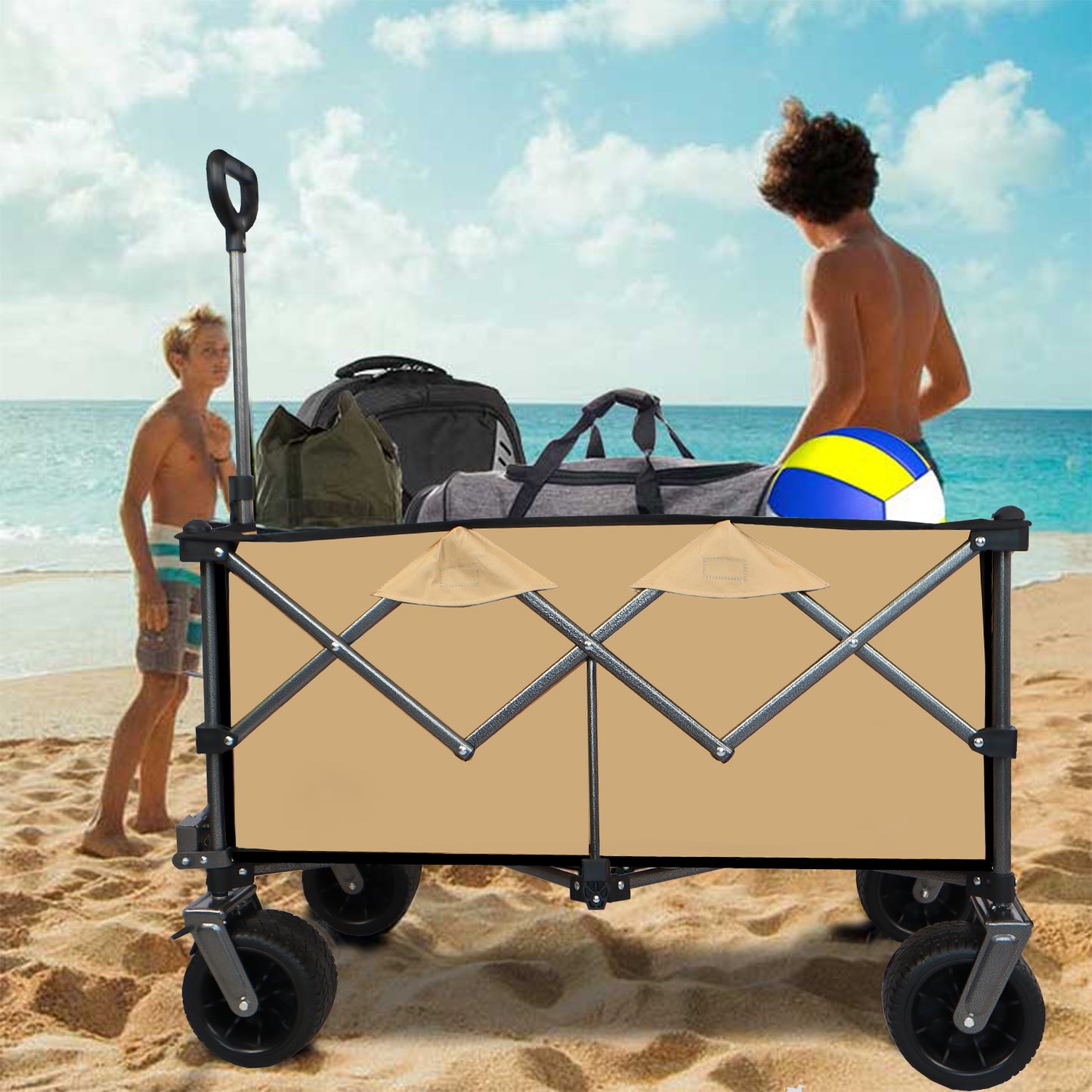 Beach Buddy Folding Wagon