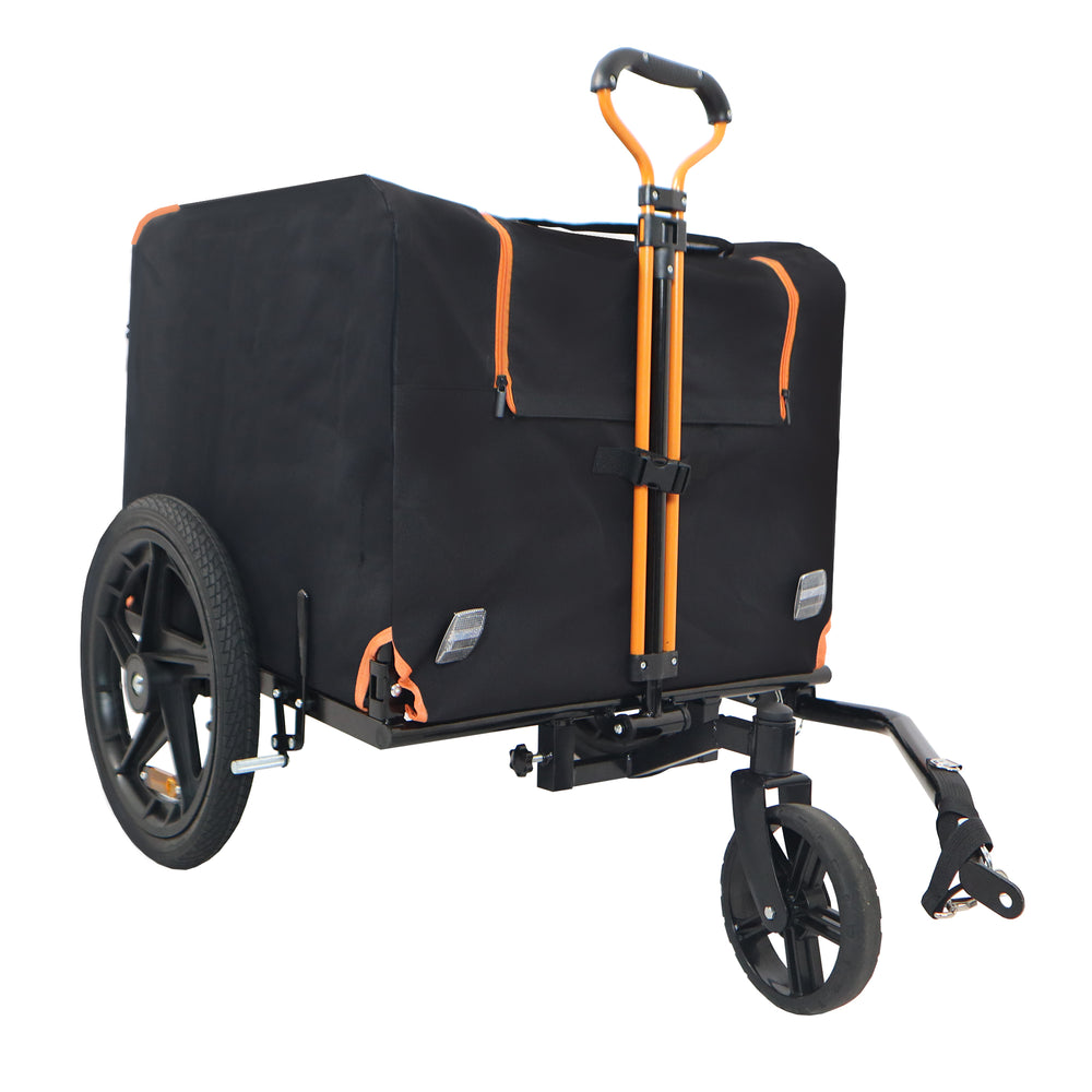 Pet Paws Jogger: Foldable Stroller & Bike Trailer for Small Pets