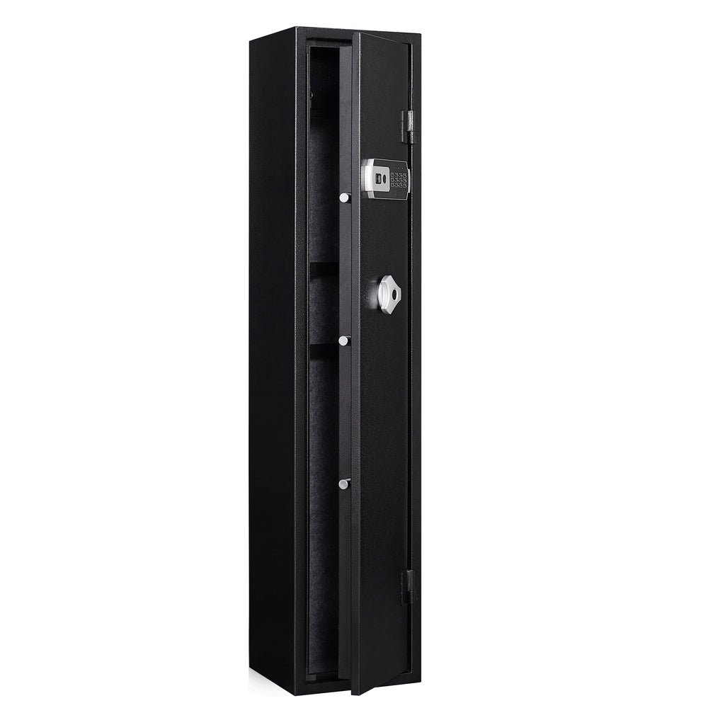 Home Defender Gun Safe with Quick Access Keypad and Pistol Storage