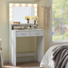 Glam Light-Up Vanity Desk with Storage