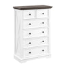 Stylish Storage Chest with 6 Drawers